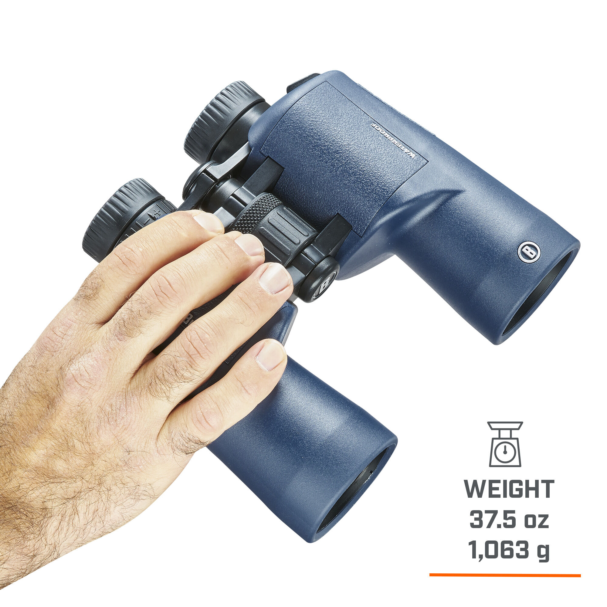 H20 Porro Prism Water Resistant Binoculars, 7x50 Magnification